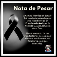 NOTA DE PESAR