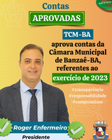 TCM-BA aprova contas de 2023 da Câmara de Banzaê 